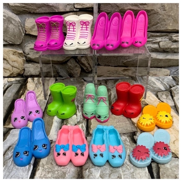 Complete 56 Full SET Shopkins McDonalds Happy Place Series 1 Doll Figures Bundle - Picture 7 of 9